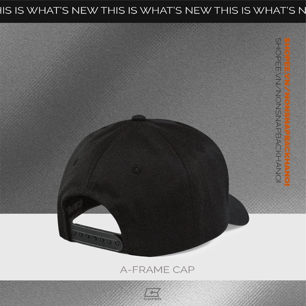 Mũ nón lưỡi trai form đứng trơn năng động