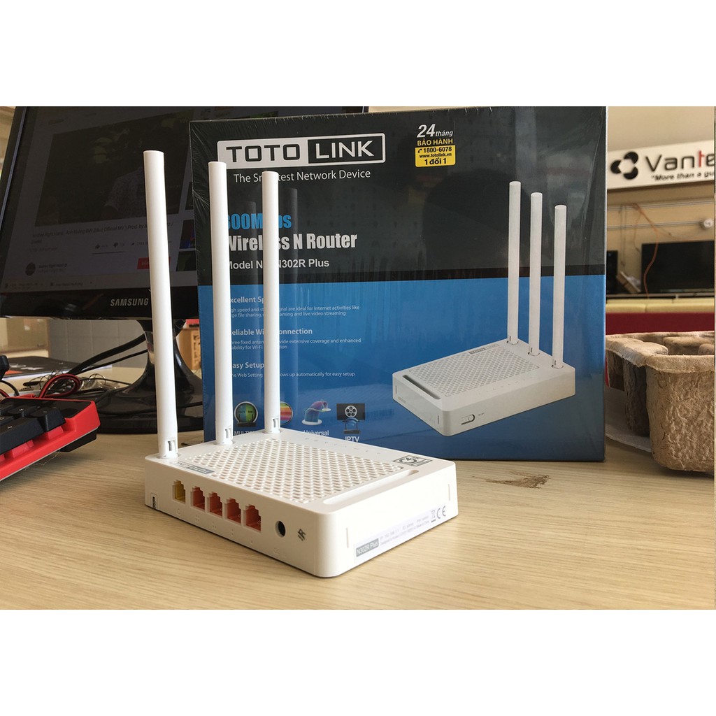 N302R Plus - Router Wi-Fi Chuẩn N 300Mbps TOTOLINK