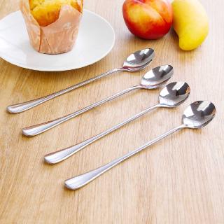 1 Muỗng Cà Phê Bằng Thép Không Gỉ Với Tay Cầm Dài
