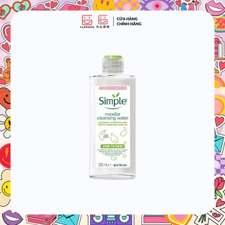 [Chính hãng] [Có sẵn] [Chính hãng] Tẩy trang Simple Kind To Skin Micellar 200ml