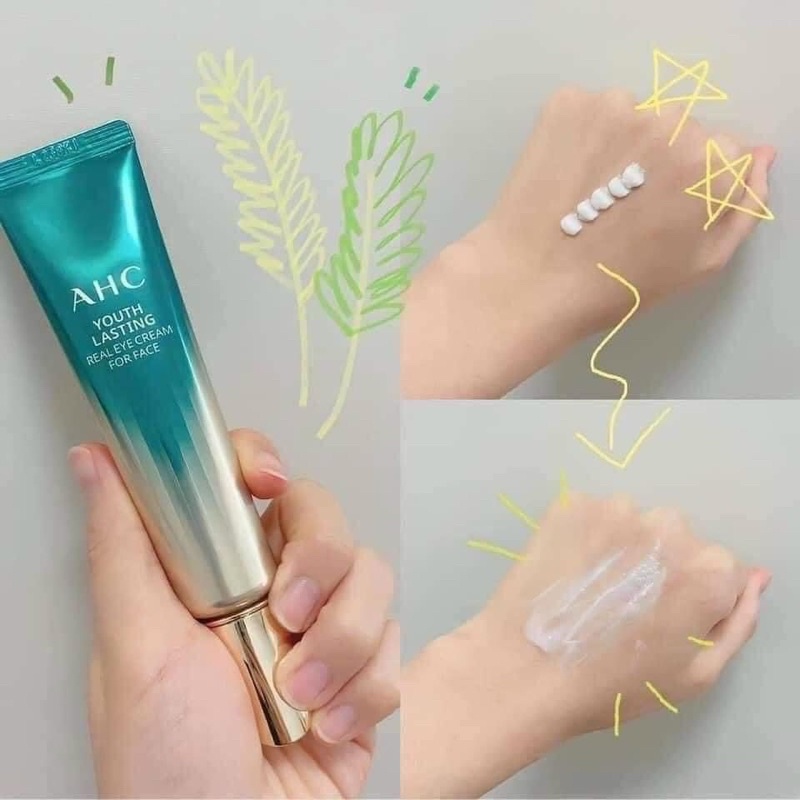 Kem mắt AHC 30ml - 𝗠𝗮̂̃𝘂 𝘅𝗮𝗻𝗵: 𝗕𝗮̉𝗻 𝗻𝗮̂𝗻𝗴 𝗰𝗮̂́𝗽 𝗺𝗼̛́𝗶 𝗰𝘂̉𝗮 𝗱𝗼̀𝗻𝗴 𝗸𝗲𝗺 𝗺𝗮̆́𝘁 𝗔𝗛𝗖