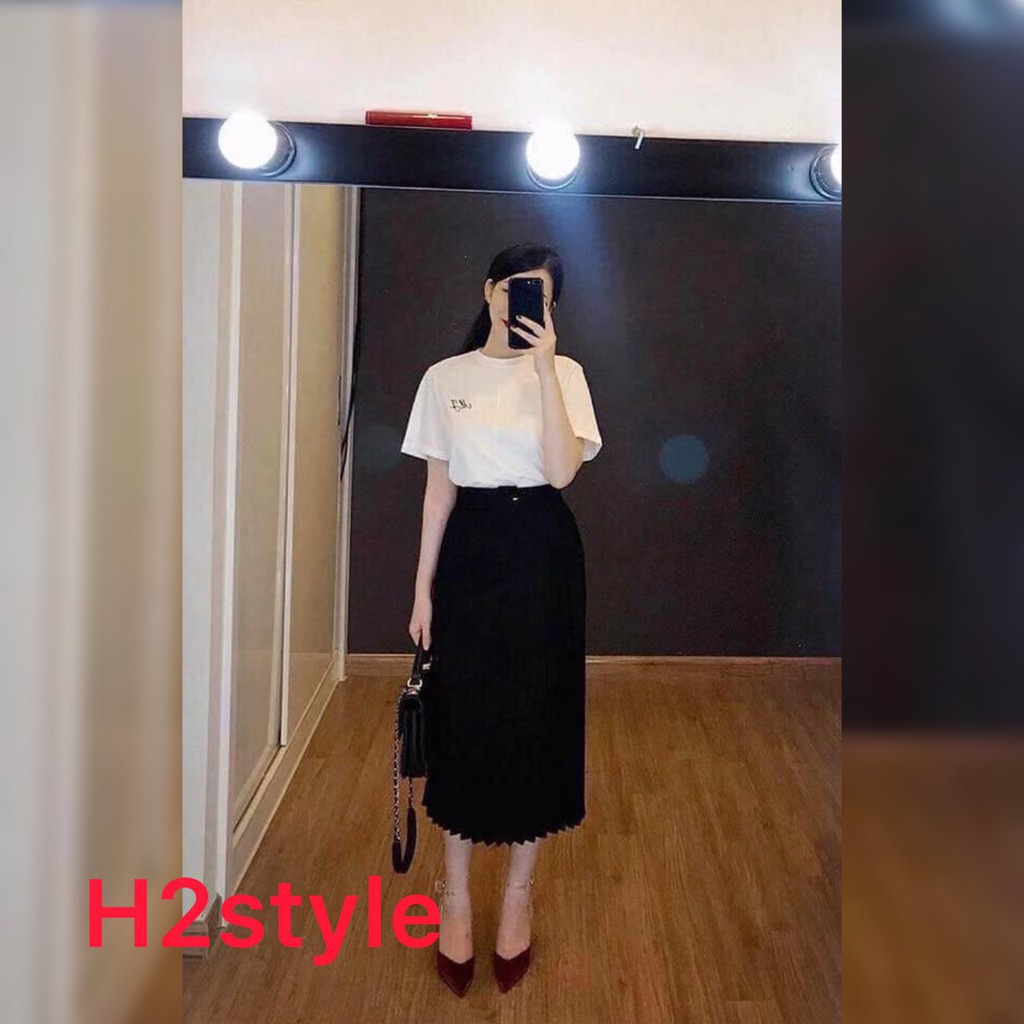 [BIG SALE] Chân váy xếp ly có belt cực sang chảnh | BigBuy360 - bigbuy360.vn