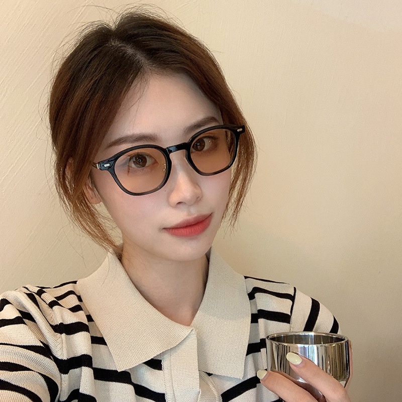 Kính cận thời trang nam nữ mắt vuông gọng càng cua siêu ngầu cá tính chống tia UV chuẩn ANSI của Hoa Kỳ đẹp ABICA 085