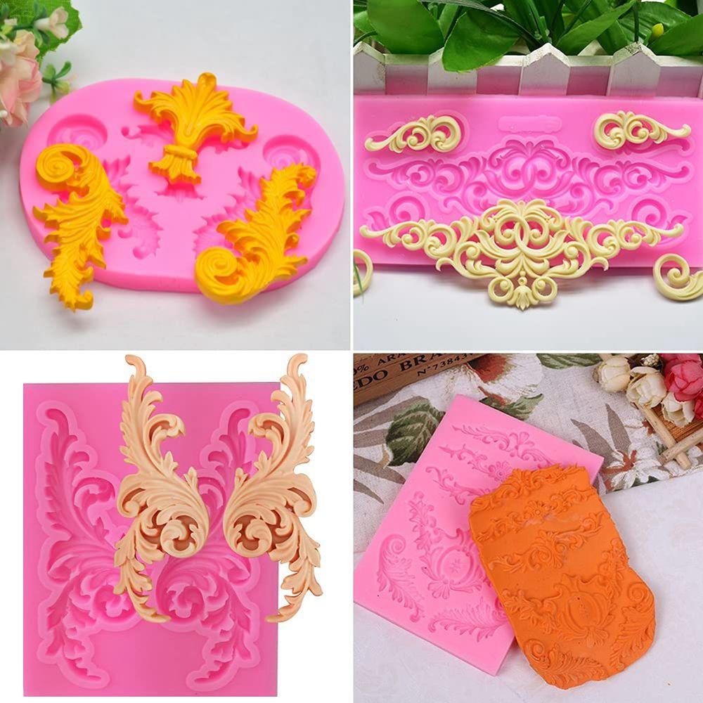 LLOYD Khuôn Silicone Tạo Hình Trang Trí Bánh Kem Hình Bông Hoa