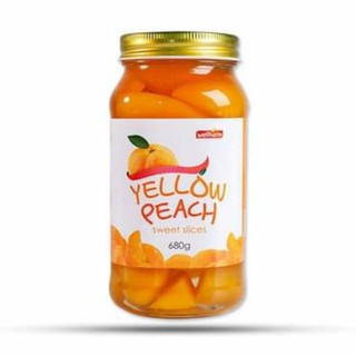 Đào ngâm hàn quốc yellow peach 700g