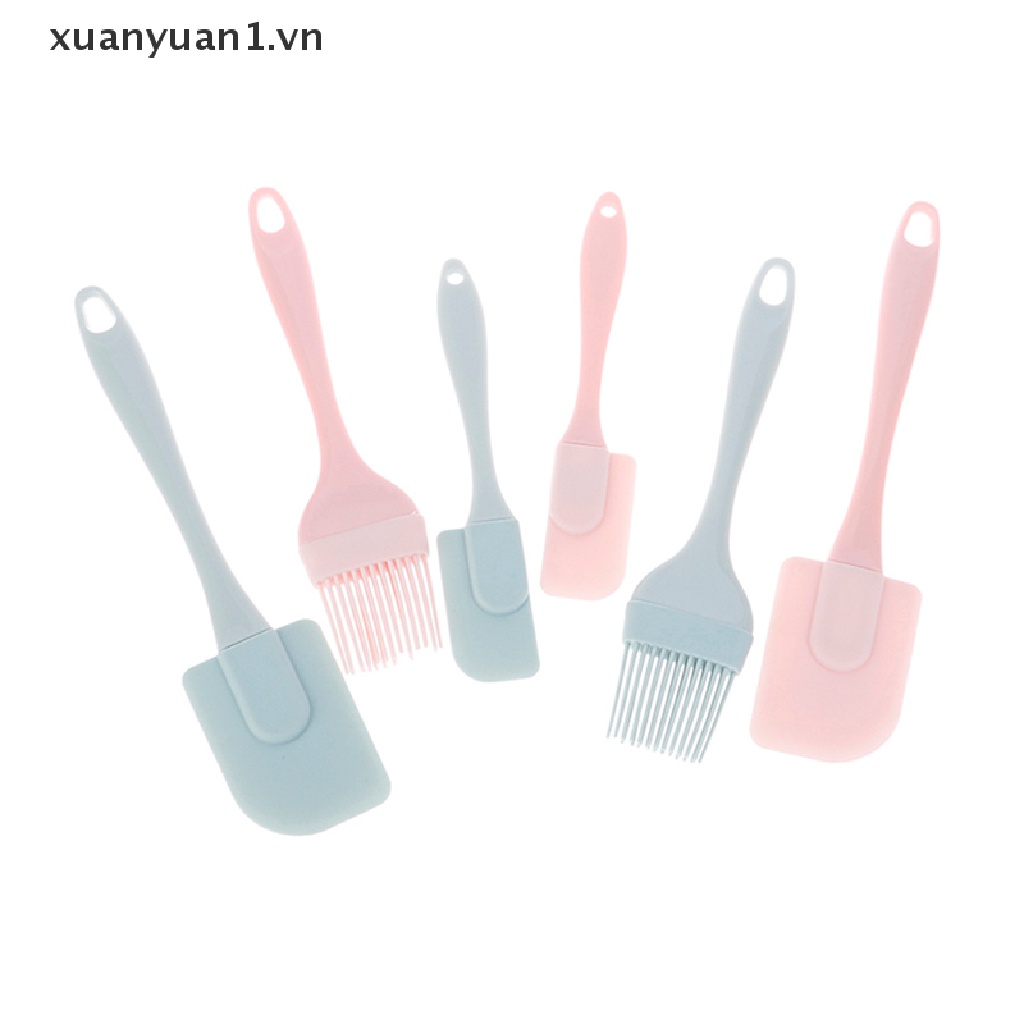 Set 3 dụng cụ làm bếp bằng silicone chất lượng cao