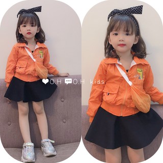Áo khoác gió 2 lớp bé trai/bé gái siêu hot thu đông 2018 từ 8-25kg