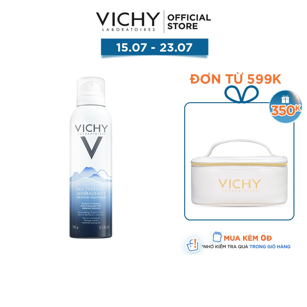 Nước khoáng dưỡng da Vichy Mineralizing Thermal Water 150ml