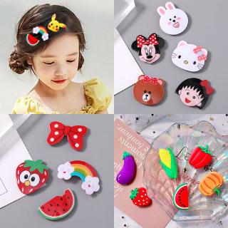 Miếng Dán Tóc Mái Thần Kỳ Hình Hoạt Hình Dễ Thương Cho Bé Gái