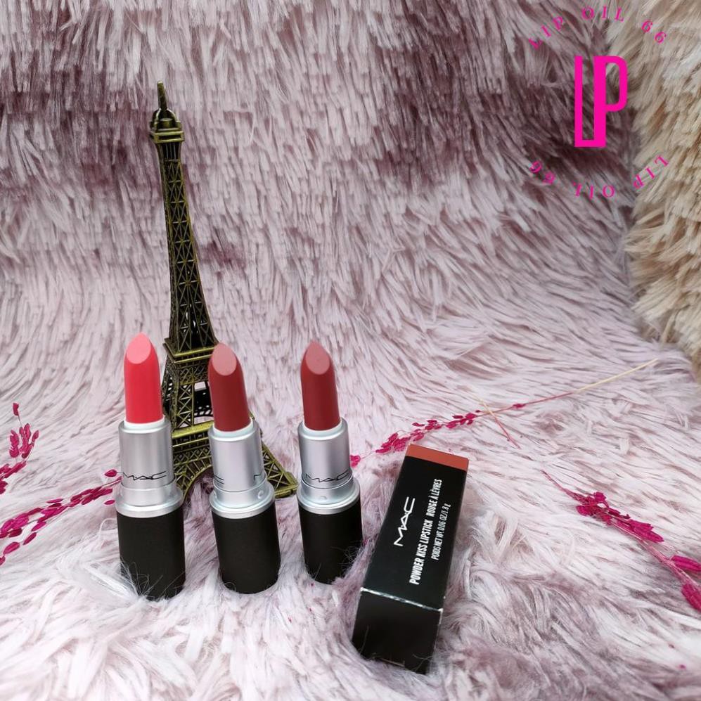 Son MAC Powder Kiss Lipstick Rouge À Lèvres minisize 1.8g mềm mượt gợi cảm | BigBuy360 - bigbuy360.vn