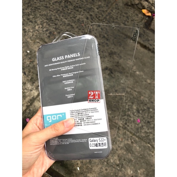 KÍNH CƯỜNG LỰC GALAXY S22 5G/ S22 PLUS 5G FULL MÀN HÌNH, KÍNH TRONG