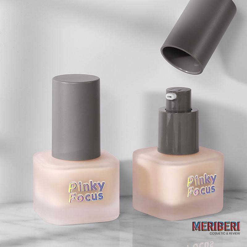 Kem nền Pinky Focus kết cấu đặc che khuyết điểm duy trì độ ẩm, lớp mỏng nhẹ, không nặng mặt | BigBuy360 - bigbuy360.vn