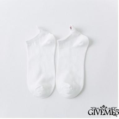 Vớ thêu hình mặt cười đáng yêu phong cách Hàn Quốc