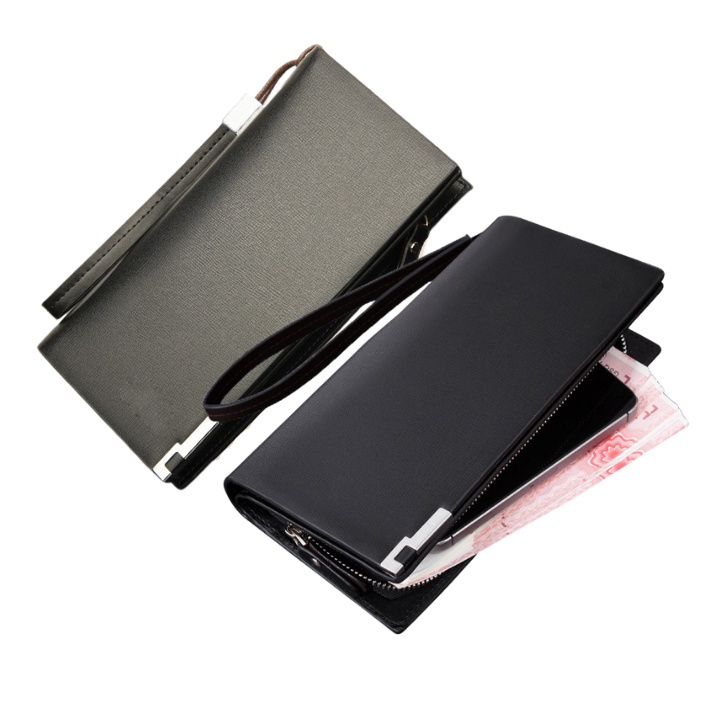 Ví Dài Nam Nữ Cầm Tay Chất Liệu Da Cao Cấp 1 Ngăn