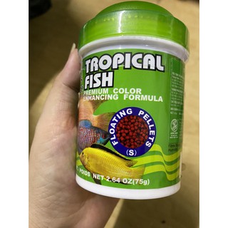 Cám cá Ali Tropical Fish 75gr (Dạng hạt sz S)