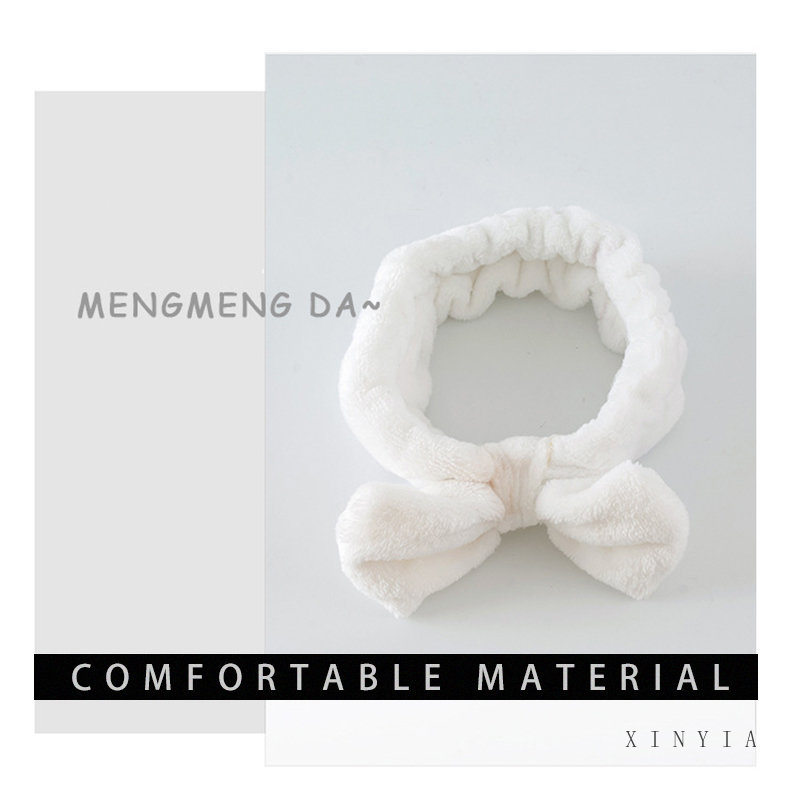 Băng Đô Vải Màu Trơn Thời Trang Cho Nữ