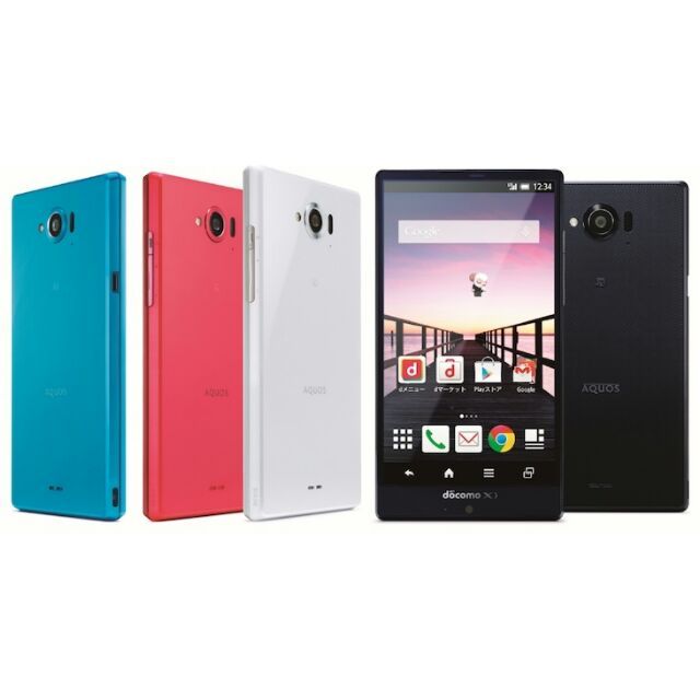 Điện thoại Nhật - Sharp Aquos Sh-01g - viền siêu mỏng 5.5in 1080p, camera 4, rom 32gb, ram 2gb