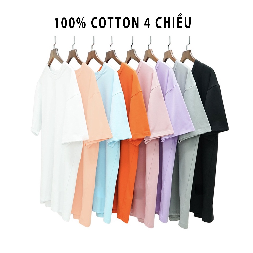Áo phông nam nữ form rộng màu trơn Aodepdayz, áo thun unisex tay lỡ oversize chất cotton siêu đẹp | BigBuy360 - bigbuy360.vn