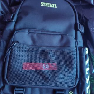 Balo 5theway xanh đen chính hãng ( kèm hoa)