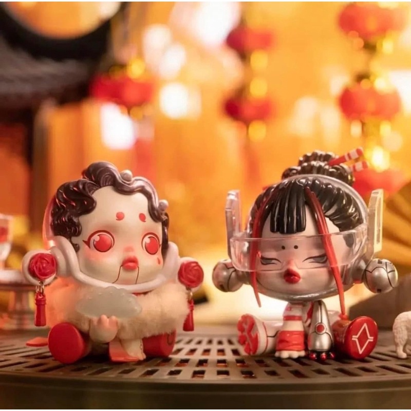 Mô hình Skullpanda City of Night Serie chính hãng POPMART