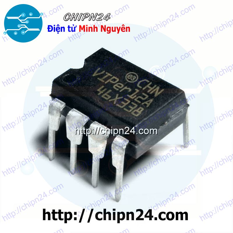 [2 CON] IC VIPer12 DIP-8 (VIPer12A IC Nguồn)