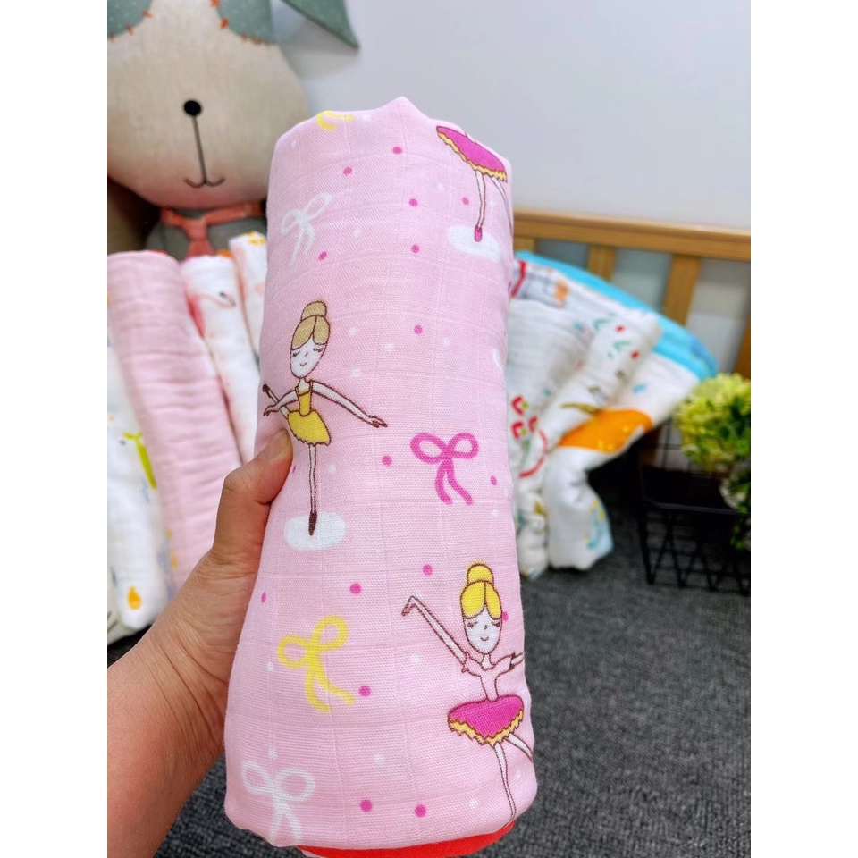 Khăn sợi tre bảng màu MỚI NHẤT cho bé sơ sinh