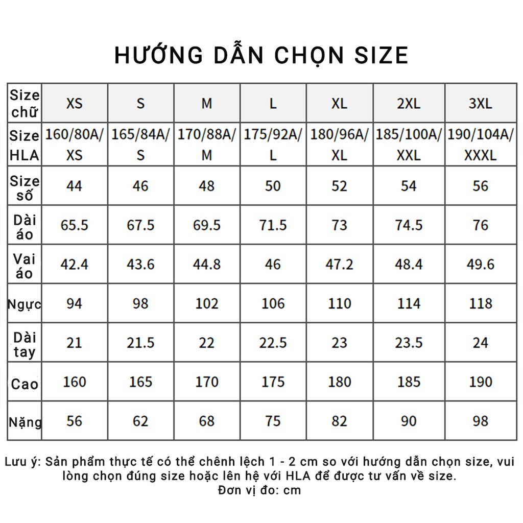 HLA - Áo Thun Nam Kẻ Sọc Trắng Striped Round Neck Short Sleeve T-shirt