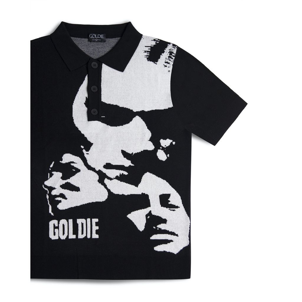 Áo polo 'GOLDIE PLEASURE KNIT' chất liệu rayon