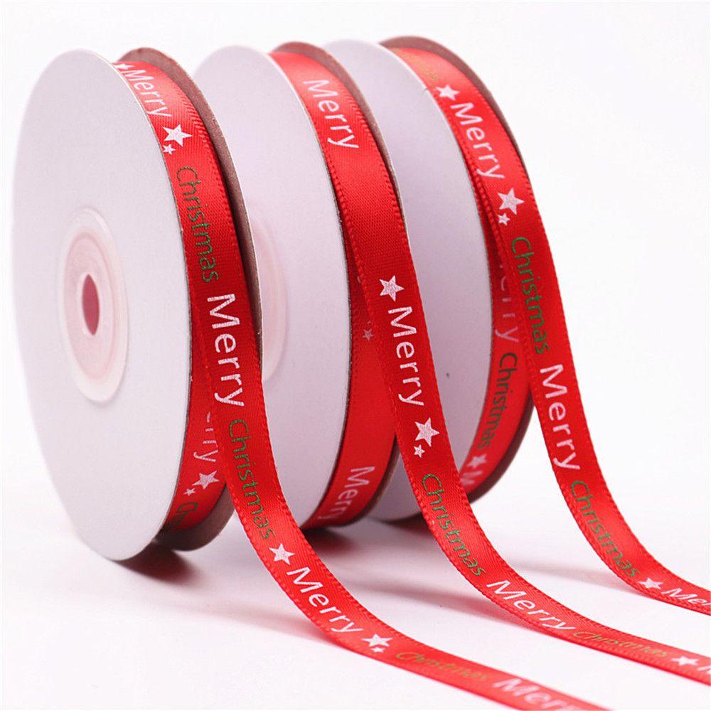 DORAW Cuộn Dây Ruy Băng Trang Trí Giáng Sinh 25 Yards