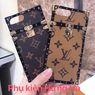 Ốp lưng vuông LV đẳng cấp sang trọng Full dòng Ip 6,6/7,8/7,8 Plus/X,XS/XSMAX -Ốp iphone