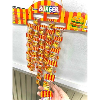 Túi 60 gói kẹo dẻo thái lan vị trái cây burger gummy candy