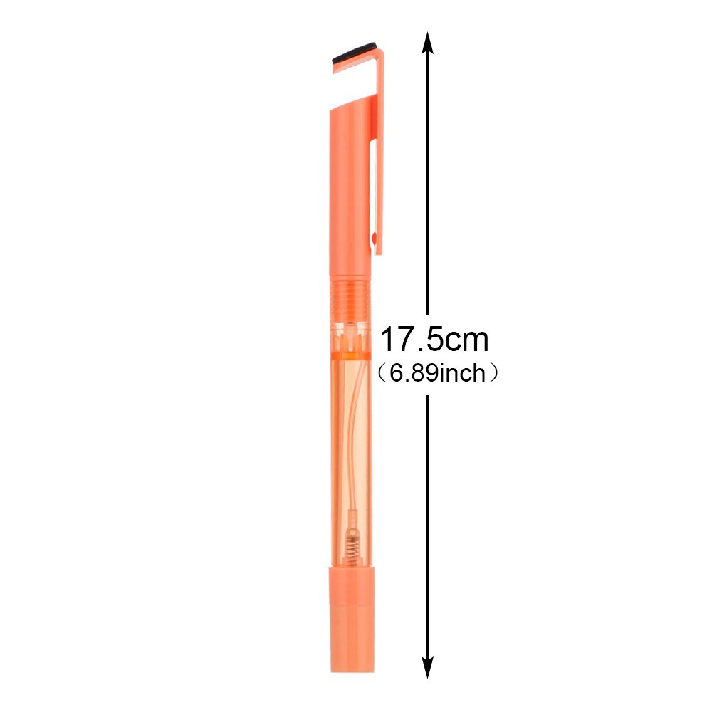 ROW Mini Ballpoint Pencil Portable Cleaning Pens Spray Gel Pen School&amp;Office Supplies Refillable Disinfectant Writing tools Stationery Phone Holder Travel Perfume Bottle