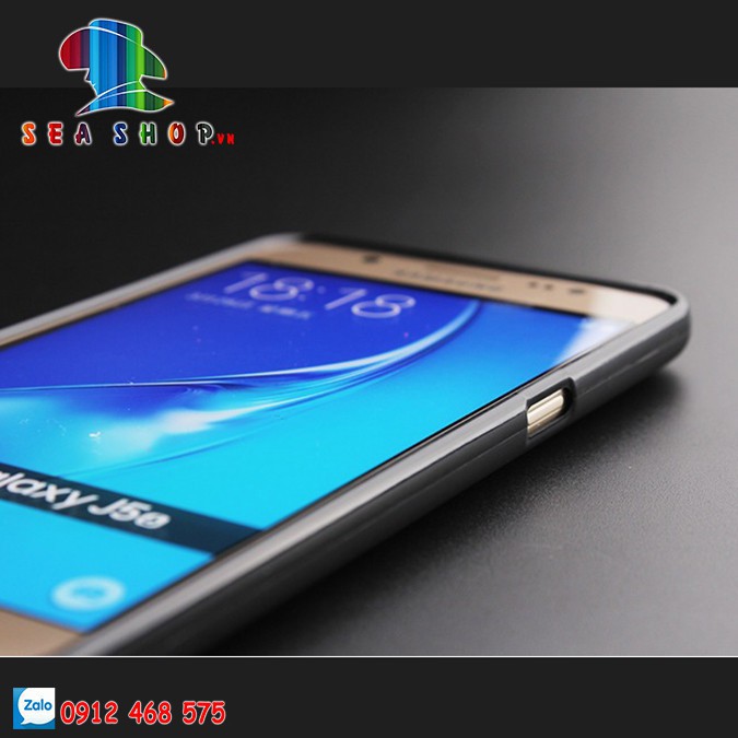 Ốp lưng Samsung Galaxy J7 2016 / J710 nhựa silicon đen