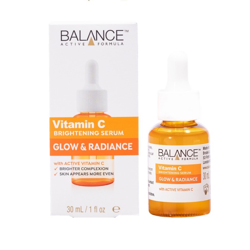 Tinh Chất Dưỡng Trắng Da Mờ Thâm Balance Active Formula Vitamin C Brightening Serum 30ml