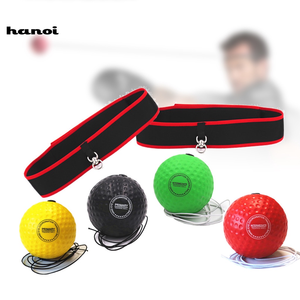 Bóng Tập Phản Xạ Boxing Kèm Phụ Kiện Tiện Dụng Cho Người Lớn