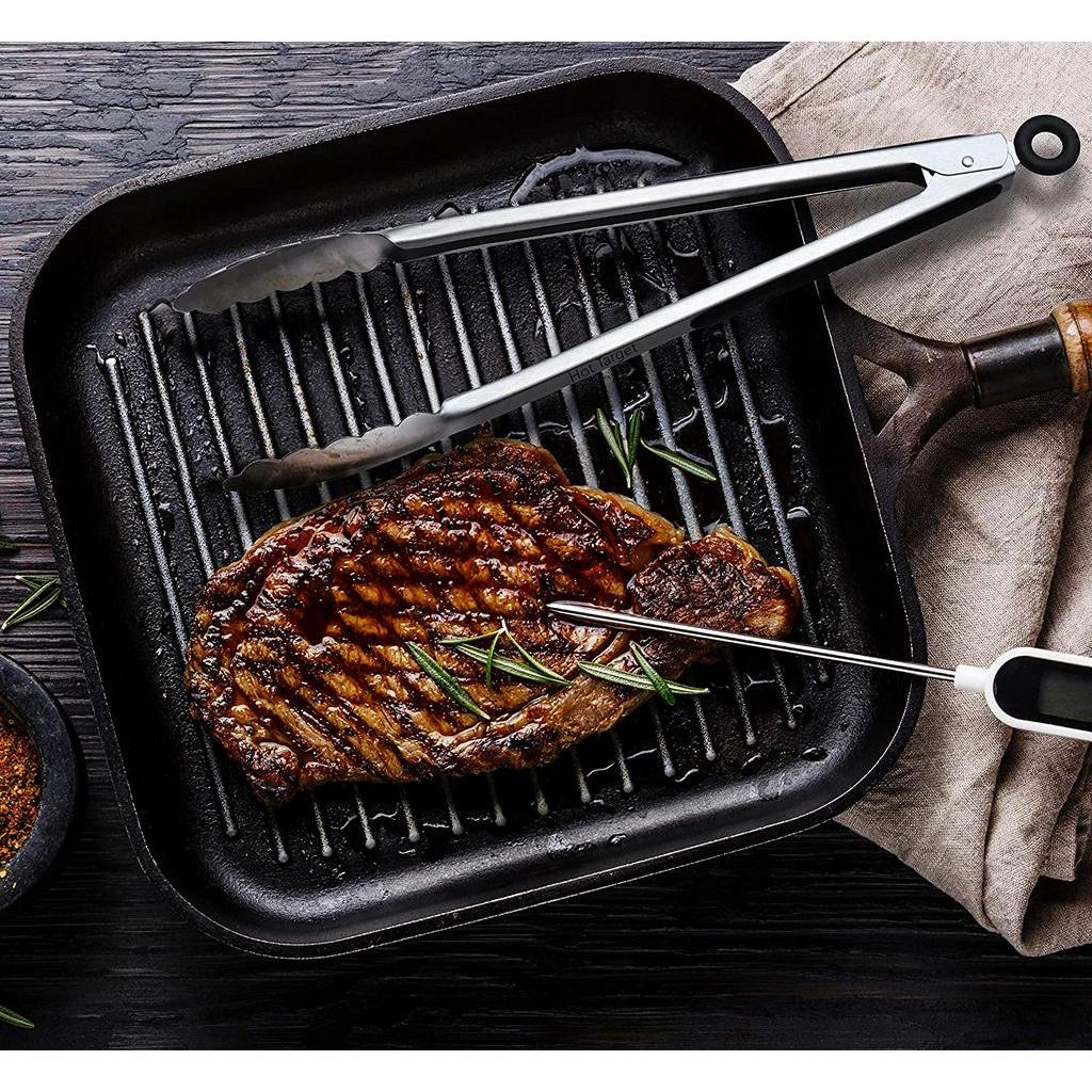 Kẹp ANAEAT Dùng Gắp Nướng Thịt BBQ Bằng Inox Chống Trượt