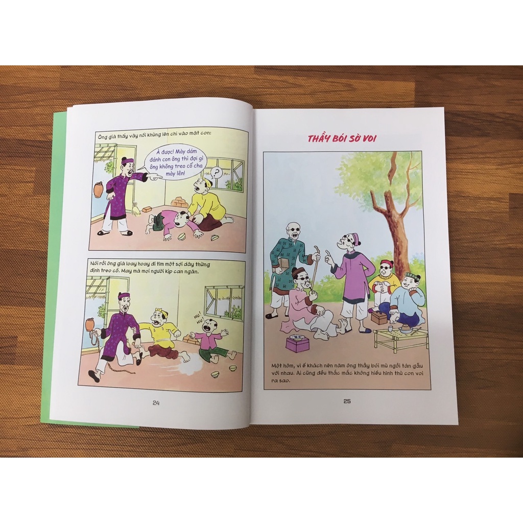 Sách- Truyện tranh cười dân gian việt nam (Bìa mềm)