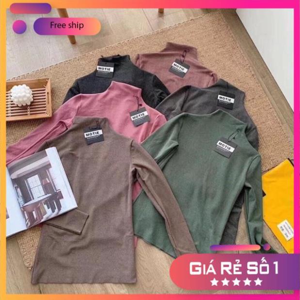 [FREESHIP] Áo Giữ Nhiệt Cao Cổ MOTIE Chất Đẹp