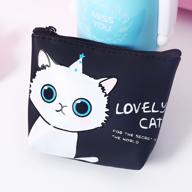 Ví cầm tay Mèo dễ thương