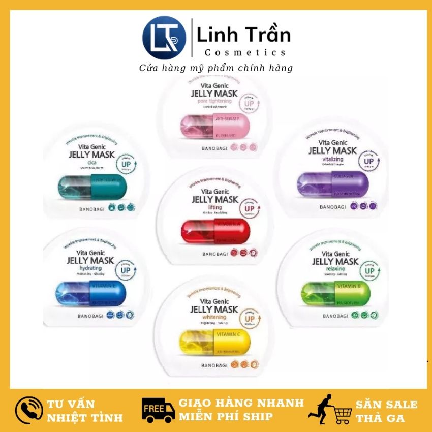Mặt nạ banobagi vitamin vita genic jelly mask hàn quốc
