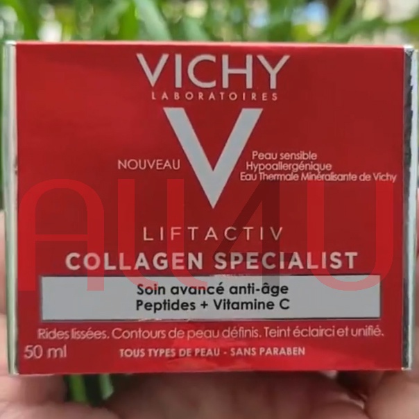 [CHÍNH HÃNG CÓ TEM] VICHY Liftactiv Collagen Specialist 50mL - Kem Dưỡng Ngừa Lão Hóa, Săn Chắc Da Ban Ngày.