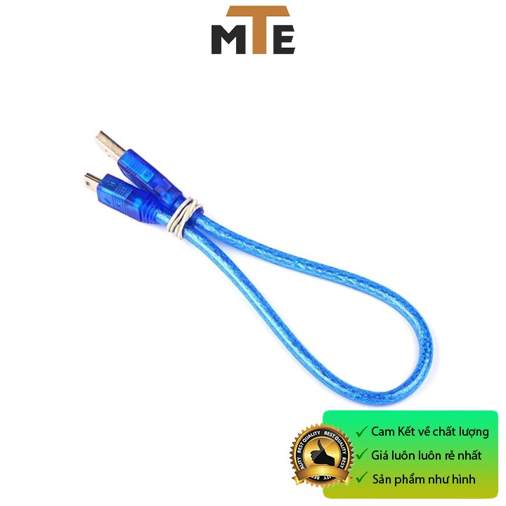 Dây cáp USB type A sang USB mini dài 30 cm