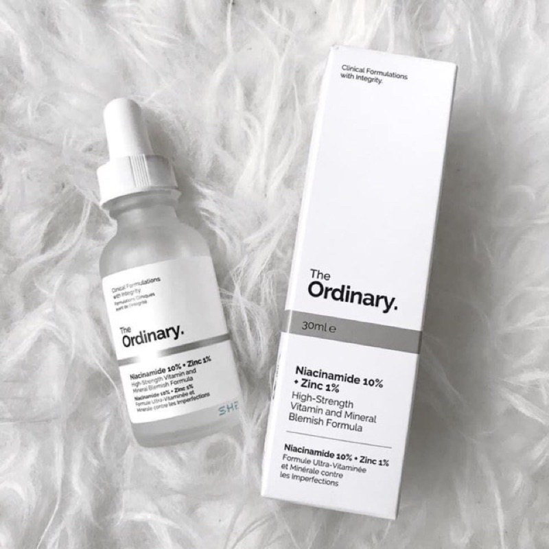 The Ordinary Niacinamide 10% + Zinc 1% Serum SERUM BÁN CHẠY NHẤT NHÀ THE ORDINARY - CAM KẾT HÀNG CHU