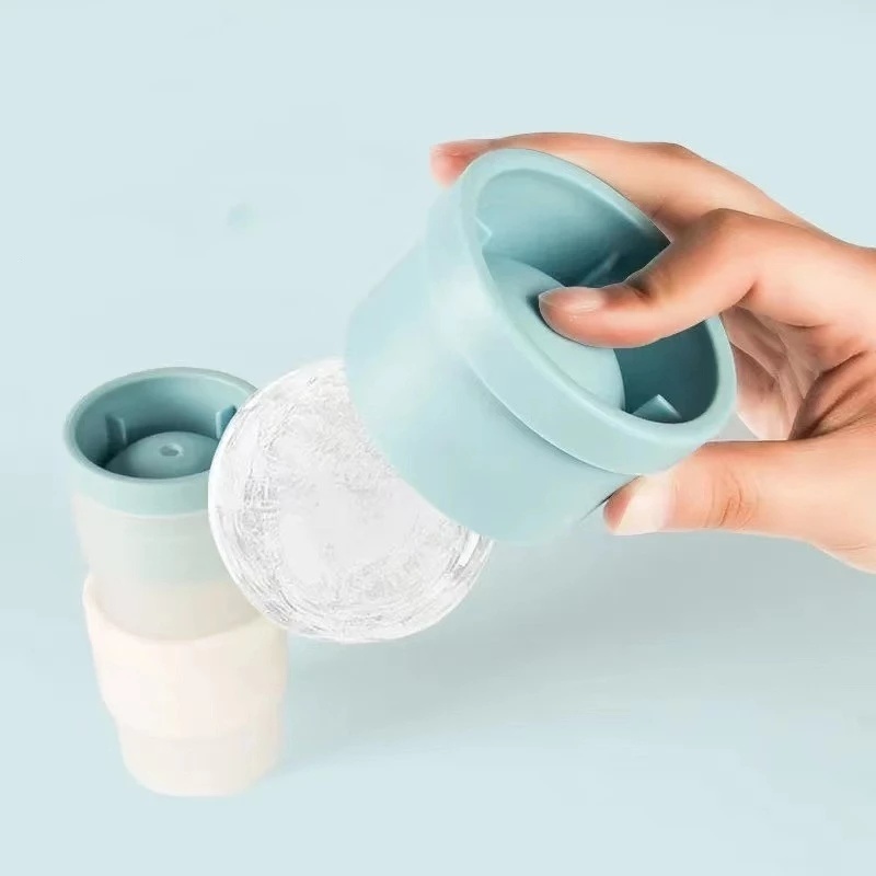 Khuôn Làm Đá Hình Cầu 3D 72 * 77mm Chất Lượng Cao