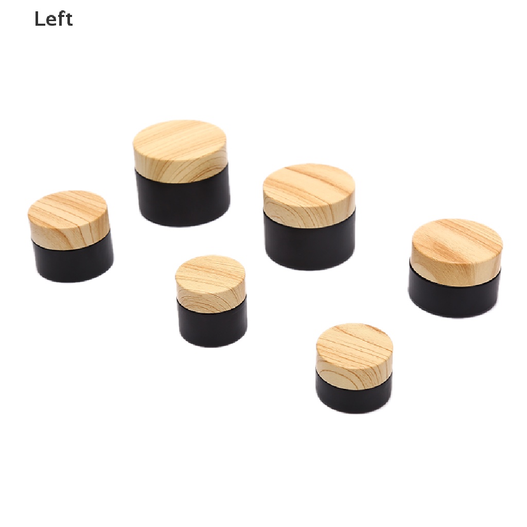 [Hàng mới về] Lọ thủy tinh mini màu đen đựng mỹ phẩm tiện dụng