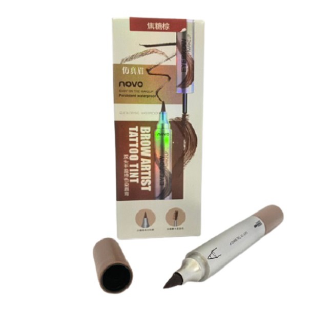 Bút lông kẻ mày phẩy sợi 2 đầu NOVO 5271 | BigBuy360 - bigbuy360.vn