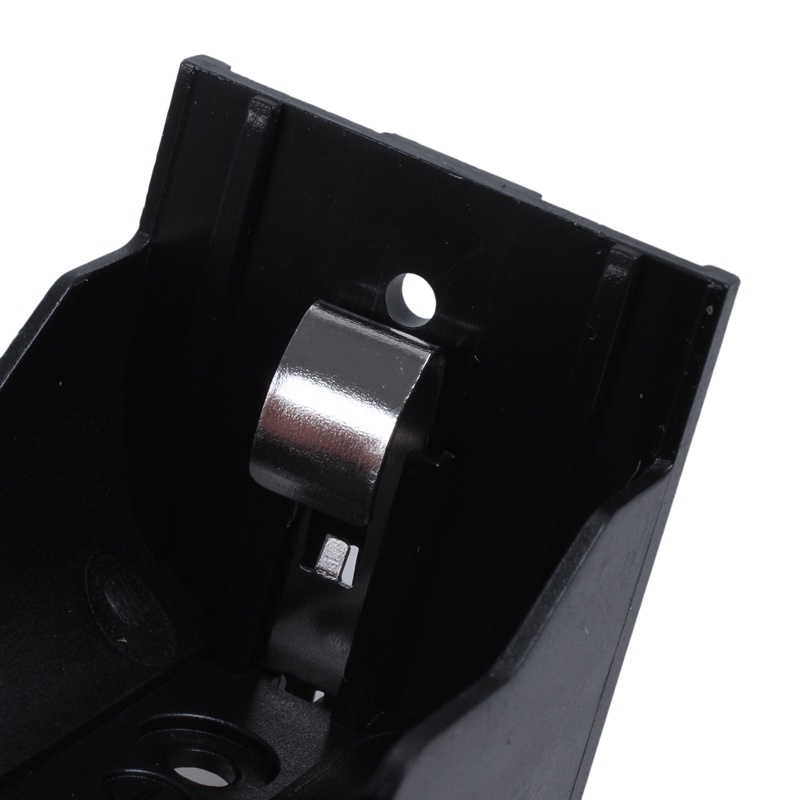 Hộp đựng pin 26650 đơn bằng nhựa Hộp đựng 10 cái Màu đen