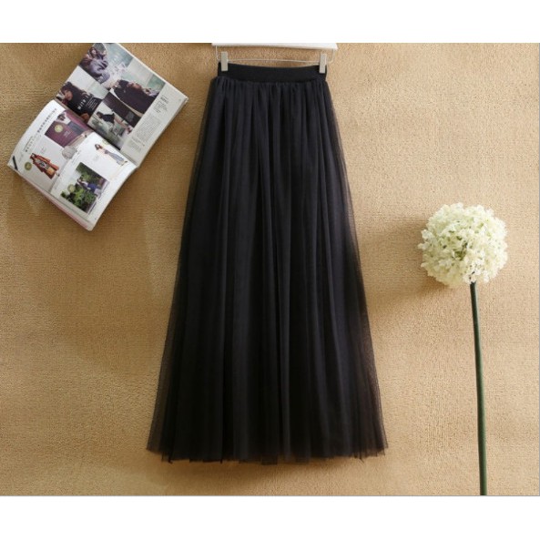 Chân Váy Tutu Dài Qua Gối Nữ Tính Siêu Xinh | BigBuy360 - bigbuy360.vn