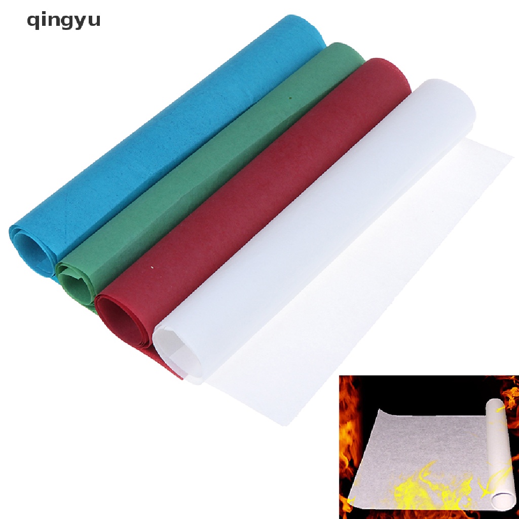 Giấy cháy hoa hồng làm ảo thuật độc đáo