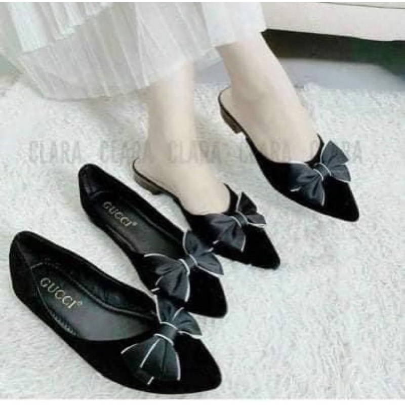 BỆT NƠ LỤA MŨI NHỌN SIÊU XINH ĐI ÊM CHÂN